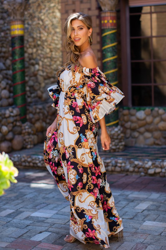 MAXI VESTIDO MELISSA FLORAL