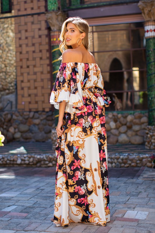 MAXI VESTIDO MELISSA FLORAL