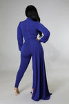 SET SARA AZUL IRREGULAR, BODY Y LEGGING