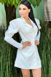 VESTIDO BLAZZER LOLA BLANCO