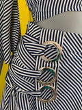 SET NAUTICA RAYADO TOP/FALDA