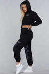 SET PANTS PICASSO STREET NEGRO