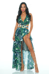 MAXI VESTIDO BIKINI ARUBA VERDE