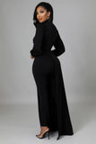 SET SARA NEGRO IRREGULAR, BODY Y LEGGING