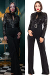 JUMPSUIT XIMENA LENTEJUELAS ORO/NEGRO