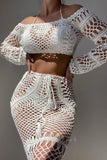 COVER UP-SALIDA DE PLAYA AHAU BLANCO