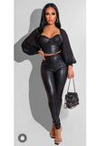 SET VINIPIEL IRAIS NEGRO