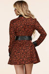 VESTIDO FAUX CAMISERO LEOPARDO