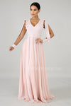 MAXI VESTIDO GALILEA PALO DE ROSA.
