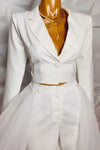 TRAJE SIMONE BLANCO TULE