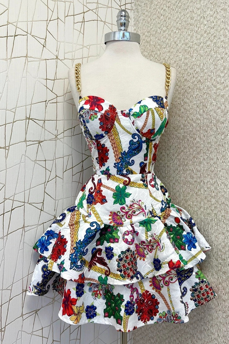 VESTIDO DOLCE GARDEN CADENAS