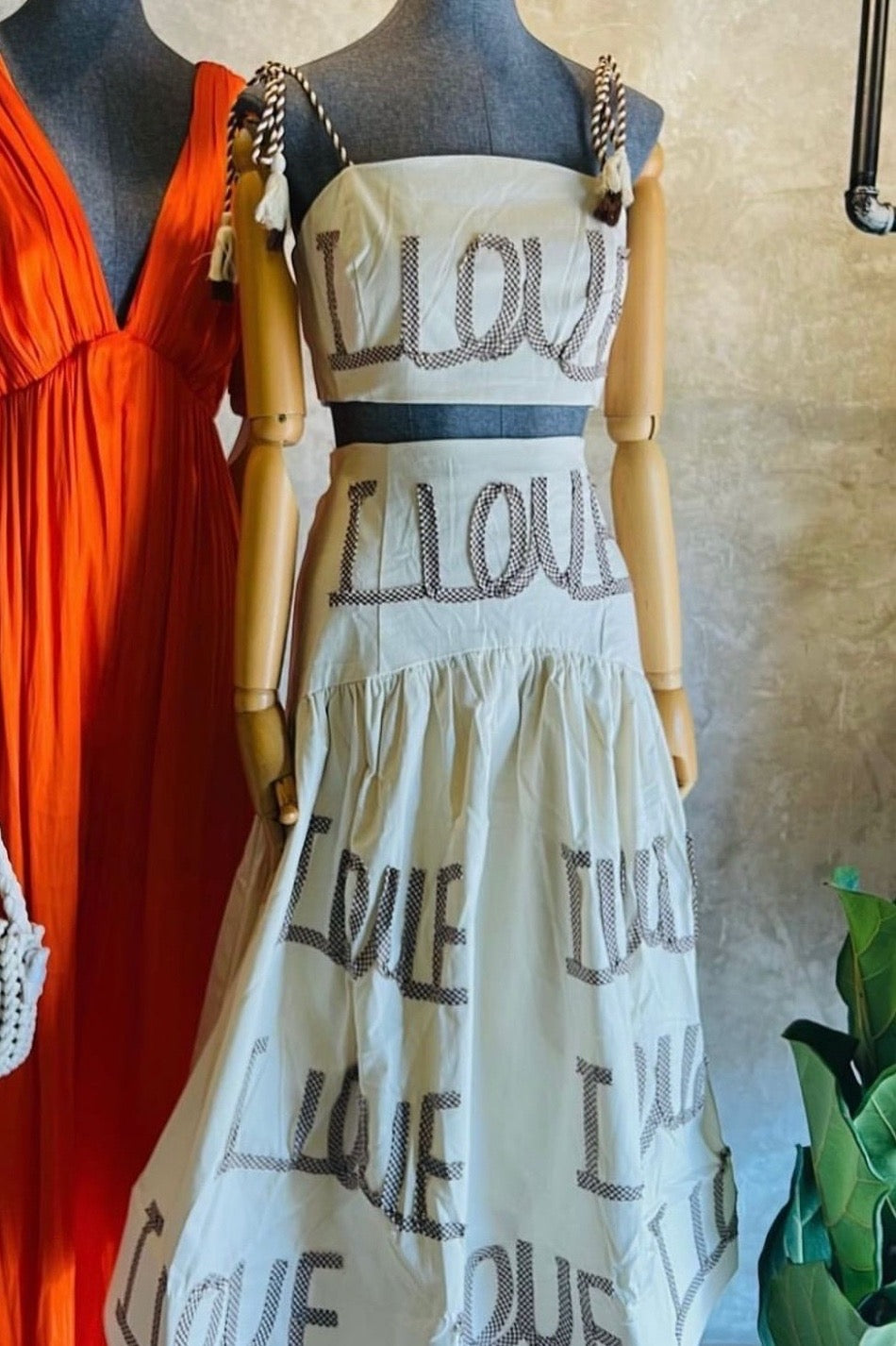 SET LOVE TOP FALDA