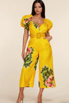 JUMPSUIT FLORAL AMARILLO