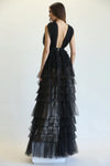 MAXI VESTIDO AFRODITA TULLE NEGRO