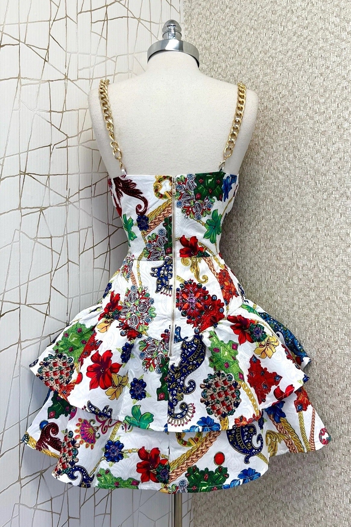 VESTIDO DOLCE GARDEN CADENAS
