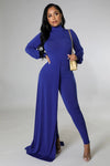 SET SARA AZUL IRREGULAR, BODY Y LEGGING