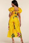 JUMPSUIT FLORAL AMARILLO