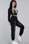 SET PANTS PICASSO STREET NEGRO