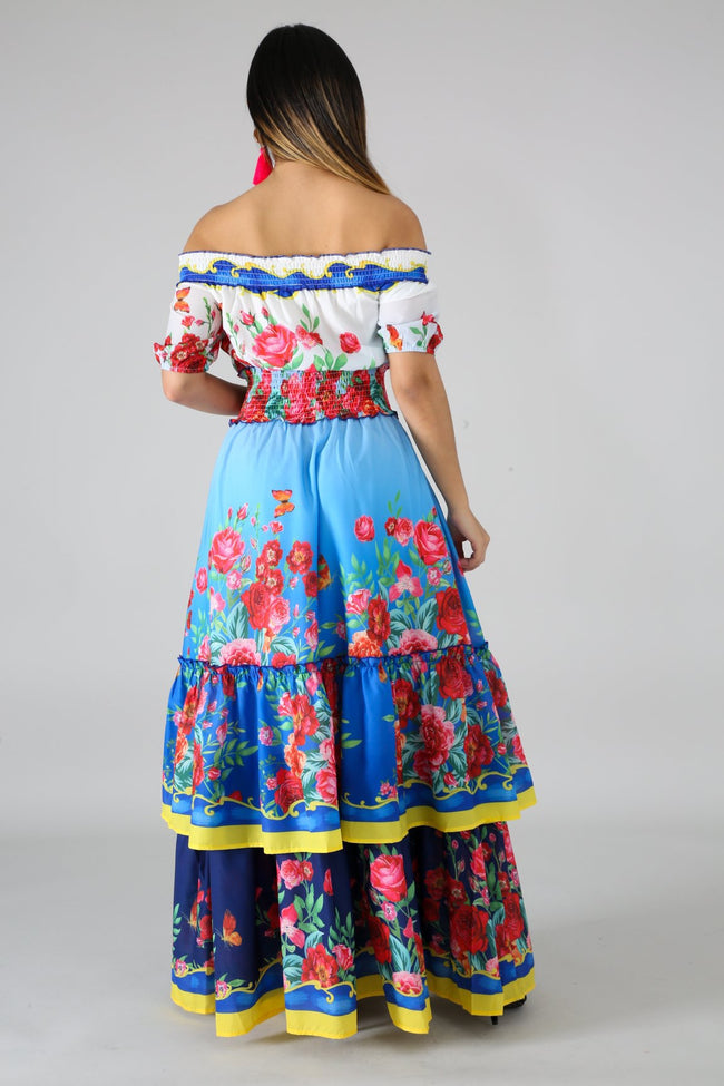 MAXI VESTIDO ANITA FLORAL