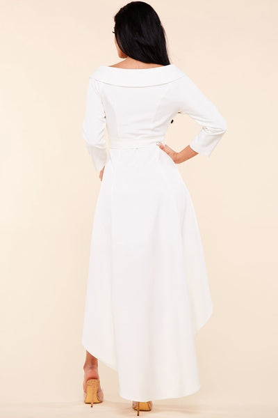 MAXI VESTIDO DENISSE BLANCO