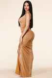 MAXI VESTIDO ANA DRAPEADO
